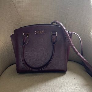 Maroon Kate Spade Bag